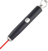 Red Laser Keychain Pointer Class IIIA: 3mW/ 650nm