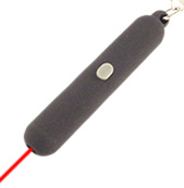 Red Laser Keychain Pointer Class IIIA: 3mW/ 650nm (Black)