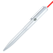(650nm) Class: IIIA - Laser Pen Red Dot (Silver) - Click Image to Close