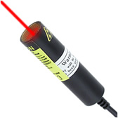 Focusable Red Dot Laser Diodes