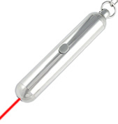 Red Laser Keychain Pointer Class IIIA: 3mW/ 650nm