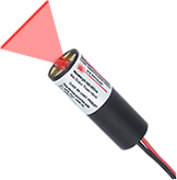 Fine/Precise Red Line Laser Diode Module Class II: 1mW/ 635nm